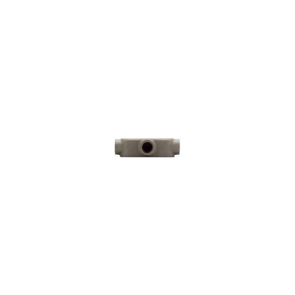 Crouse-Hinds Condulets and Unilets, 1-1/4'' Hub, Natural, Copper-Free Aluminum, Form 9, 3-Hub, Tapered Threaded - T49