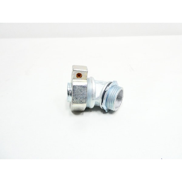 O-Z/Gedney 45DEG GROUNDING LIQUIDTIGHT CONNECTOR 1IN CONDUIT FITTING, 5PK - 4Q4100L