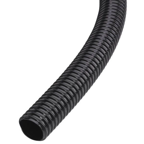 Hubbell Wiring Device-Kellems Liquid-Tight Flex Plastic Conduit, 3/4 in Trade Size, 100 ft, 3 in Bend, PVC, Black - B2075