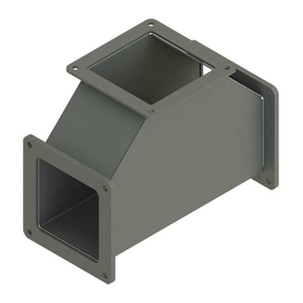 Nvent Hoffman Wireway Tee, 12 Type, NEMA 12 Rating, Steel, Painted - F44WT