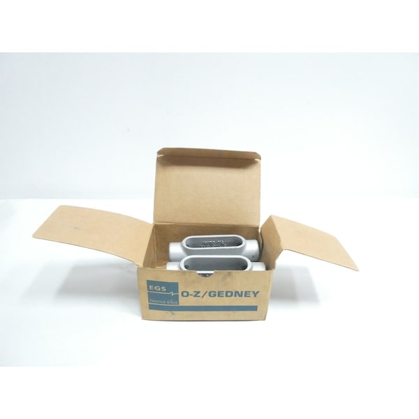 Egs IRON 3/4IN CONDUIT OUTLET BODIES AND Box, 5PK - OZG C27