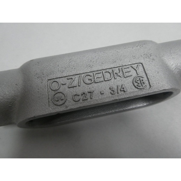 Egs IRON 3/4IN CONDUIT OUTLET BODIES AND Box, 5PK - OZG C27