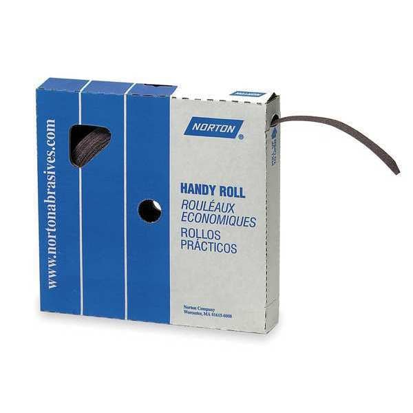 Norton Abrasives Rollo Abrasivo, 1-1/2"Anx150 ft.L, 320G, Café - 66261126280