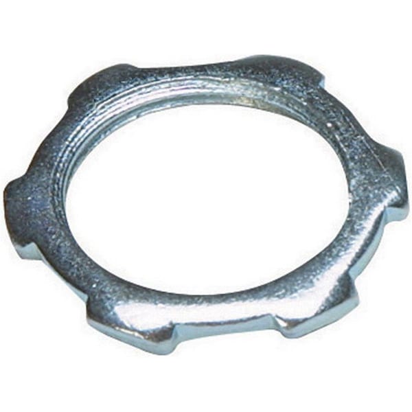 Keen 49104 1.25 in. Rigid Conduit Locknut - Gray - KE2741304