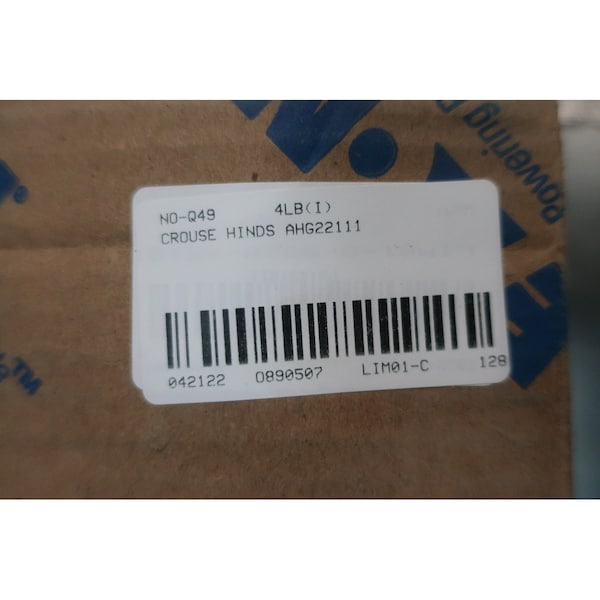 Crouse Hinds Conduit Hanger, Conduit Use, Malleable Iron - AHG22111