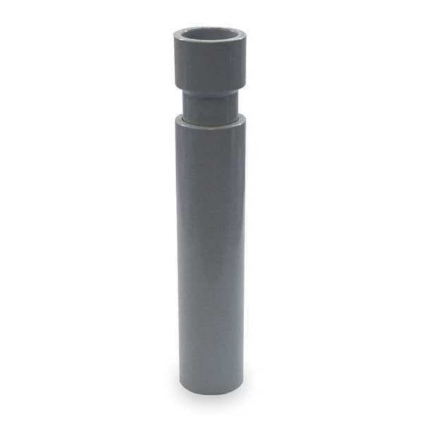Cantex Expansion Conduit Coupling, 1-1/2 in, PVC, PVC Coated - 5144035