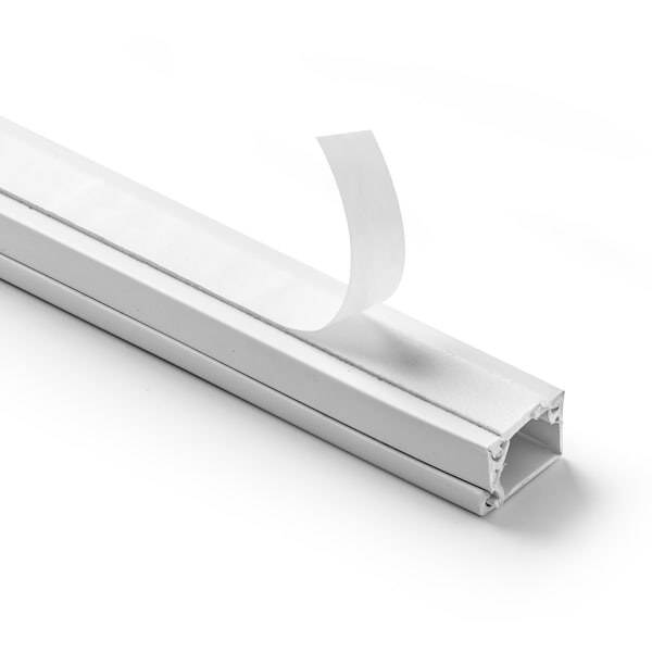 Easylife Tech Raceway, 11-3/4 in W, 12 in H, 2-1/4 in L, White - 71502A-EL