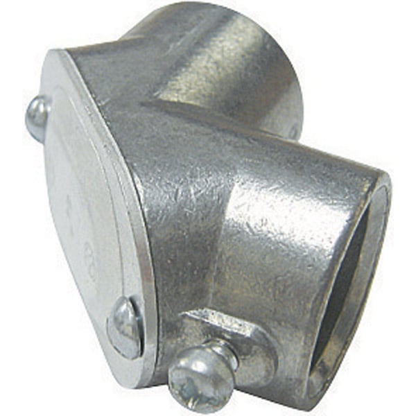 Gampak EMT Elbow, Set Screw, Die Cast Zinc, Red - 49561