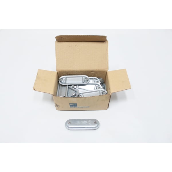 O-Z/Gedney STEEL CLIP ON CONDUIT COVER 3/4IN CONDUIT PARTS AND ACCESSORY, 20PK - 270