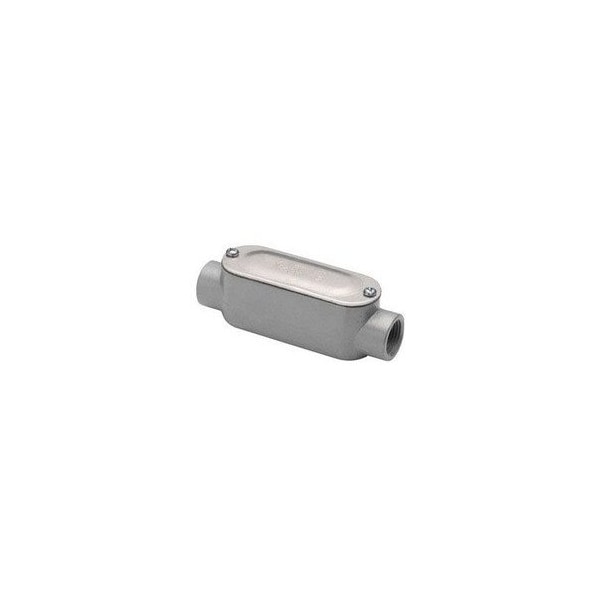 Bridgeport Condulets and Unilets, 1'' Hub, 10.8 Cu Inch, Enamel Painted Aluminum, 2-Hub, Threaded, C-Type, IMC - C-43CG