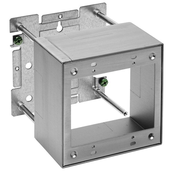 Hubbell Wiring Device-Kellems Metal Raceway, 2-Gang Box, Deep, HBLALU2000 Series - HBLALU20442