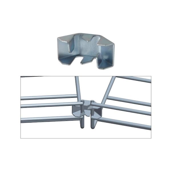 Quest Manufacturing Cable Tray Fast Lock, Zinc - CT0006-03