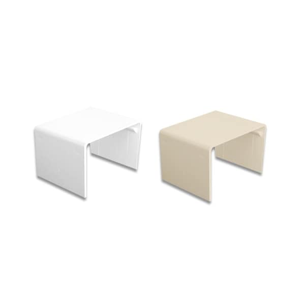 Quest Technology International Coupler For Wirehider Raceway - 1/2'', Beige, 12 Pk - FJC-05E