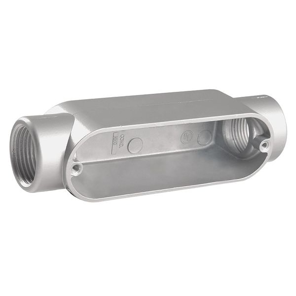 Zoro Select Conduit Outlet Body, Aluminum, C - 11Y565