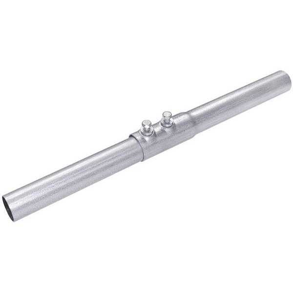 Allied Tube & Conduit EMT Metallic Conduit, 1-1/2 in Trade Size, 10 ft, Steel, Galvanized, Gray - 858974