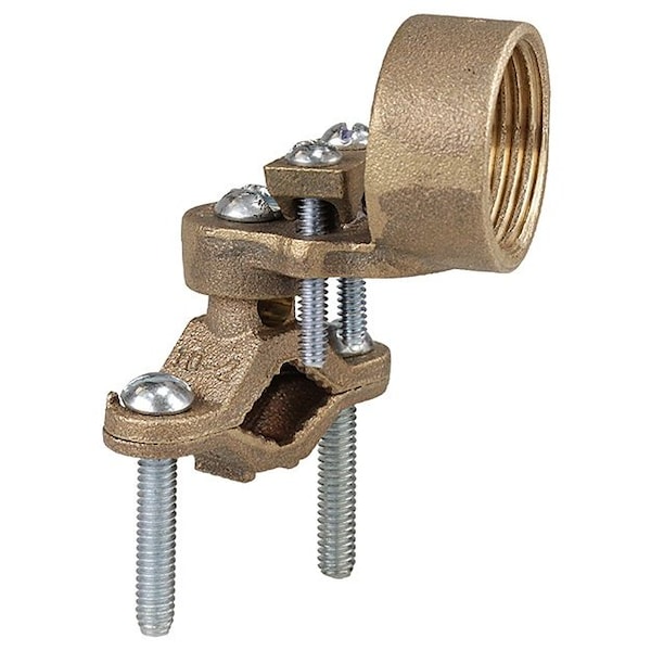 Dottie L.H. Dottie 1-1/4''-2'' Bronze Ground Clamp w/ 1'' Hub, 25PK - 272H