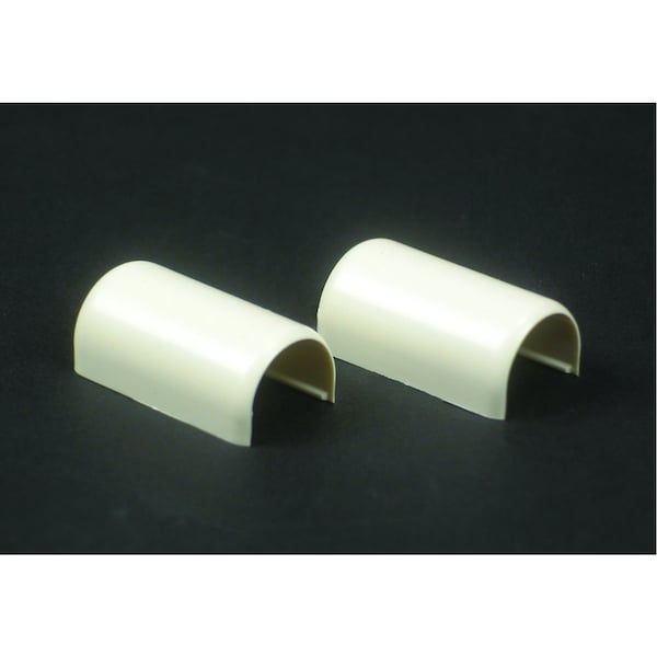 Legrand Raceway Coupling, 300 Series, 1 Channel, 0.5 in W, 0.375 in H, 1 in L, Ivory - 306