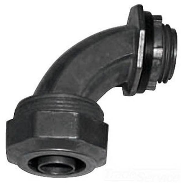Topaz Electric Liquid Tight Connector 1 in. Zinc - 493