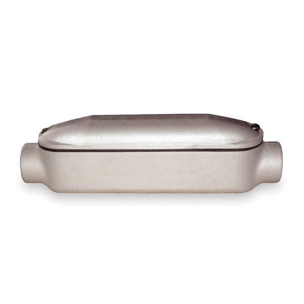 Hubbell Killark Conduit Outlet Body, Aluminum, C - MOC-5