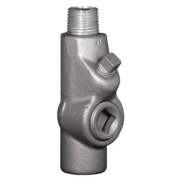 Appleton Electric IMC Sealing, 3 in, Threaded, Iron, Powder Coated, Silver - EYM-300