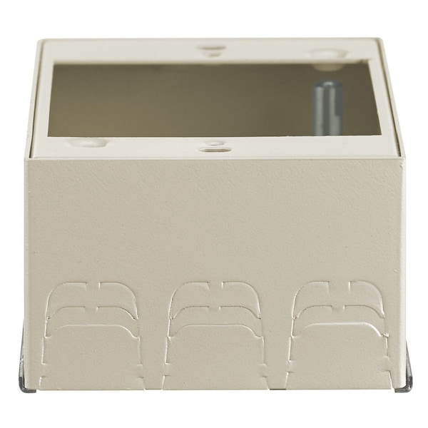 Hubbell Wiring Device-Kellems Switch and Receptacle Box, Ivory - HBL5748IVA