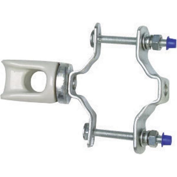 Gampak Sigma Engineered Solutions ProConnex 0 in. D Porcelain/Steel Wire Holder For NM/SE 1 pk - 02-56037