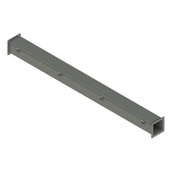 Nvent Hoffman Straight Section Wireway, 12 Rating, Steel, Powder Coated - F44W60