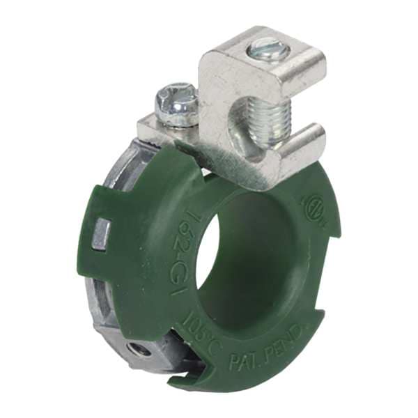 Bridgeport Fittings EMT/IMC/Rigid Coupling, 1 in, Set Screw; Threaded, Aluminum, Zinc Plated - 163-GI
