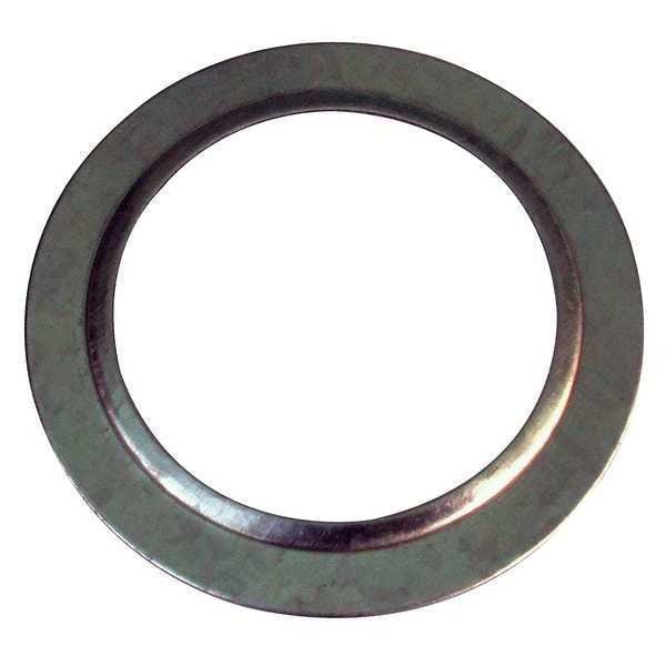 Zoro Select Conduit Fitting Reducing Washer, Steel, Zinc Plated, Silver - 3LV58