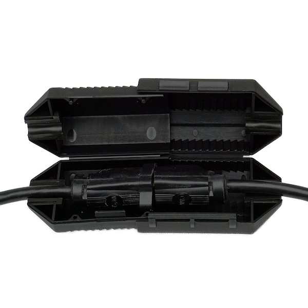 Cordsafe Electrical Extension Cord Protective Safety Cover Water-Resistant Indoor Outdoor Black - 2360