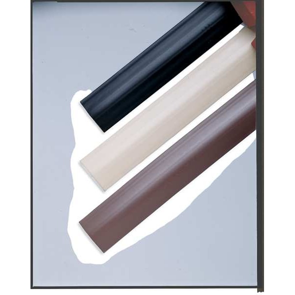 Hubbell Wiring Device-Kellems Cable Protector, 9/16 in H, 10 ft L, 2-3/4 in W, 1 Channel, PVC, Black - FT2BK10