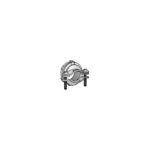 O-Z/Gedney Cord and Cable Fittings, 10PK, 0.66'' x 1.31'', 75 W, 125 V, White, Porcelain Urea, Aluminum Screw - 907