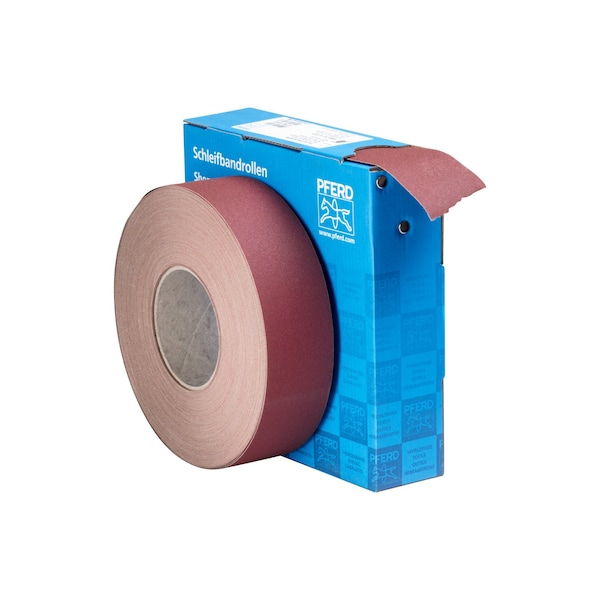 Pferd 2" Shop Roll - Resina/Resina de Alta Resistencia - Rollo de 50 yardas - Óxido de Aluminio - 220 Granos - 47222