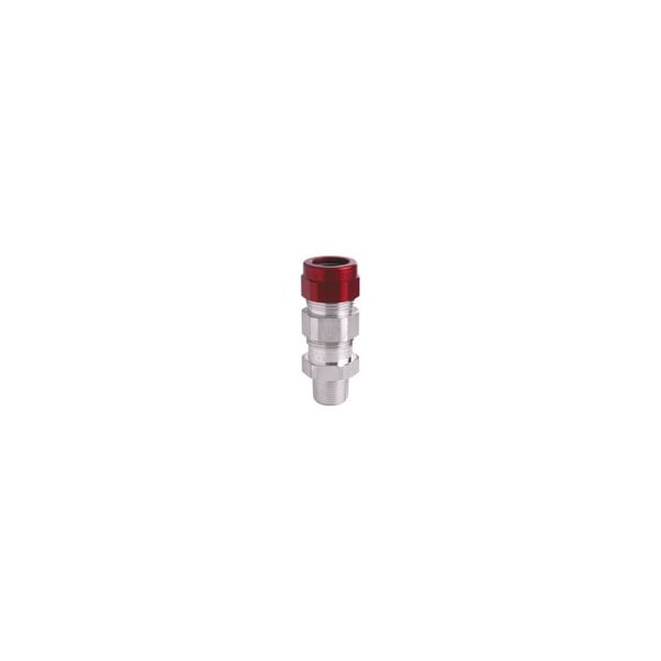 Crouse-Hinds Cord and Cable Fittings, 1/2'' NPT, 0.49 to 0.781'' Cable, Aluminum, Metal Clad/Teck Armored/Tray/N - TMCX165