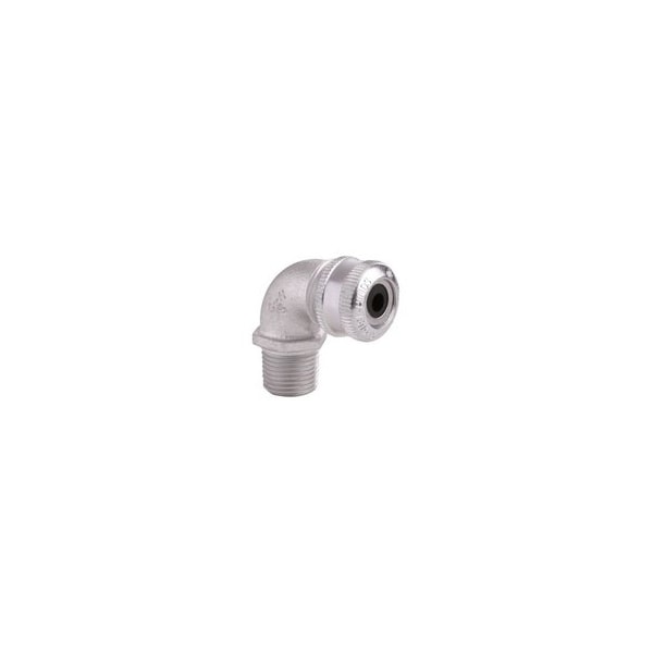 Crouse-Hinds Cord and Cable Fittings, 10PK, 1/2'' MPT, 2.87'' L, 0.125 to 0.25'' Non-Armored/Tray Cable, Feraloy - CGE192
