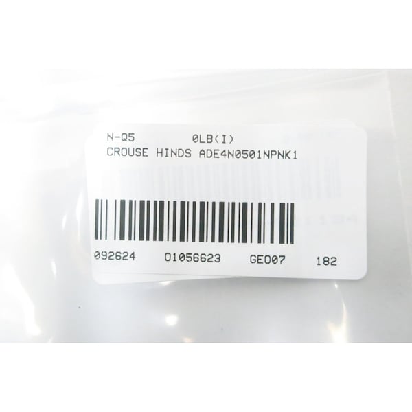 Crouse Hinds CABLE GLAND KIT 1/2IN NPT CONNECTOR - ADE1N0503NPNK1