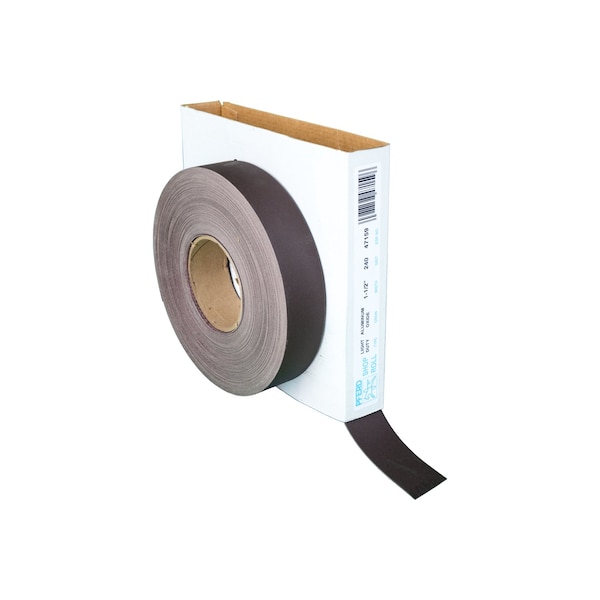 Pferd 1-1/2" Shop Roll - Resina/Resina de trabajo ligero - Rollo de 50 yardas - Óxido de aluminio - 240 granos - 47159