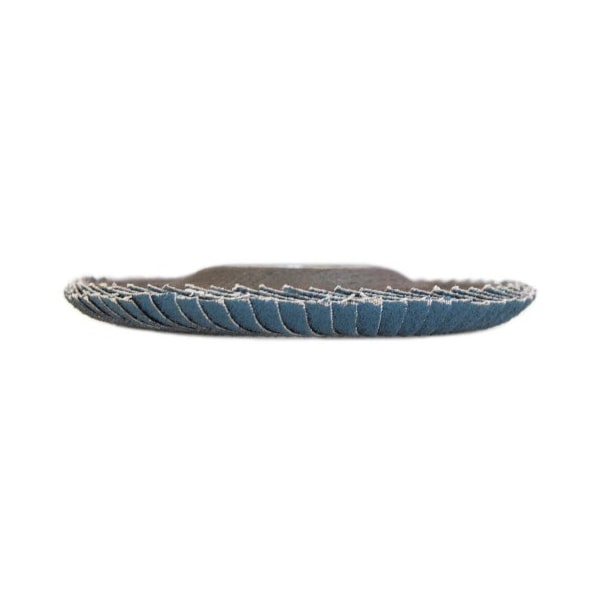 Weiler 5 Tiger Angled (Radial) Zirc Flap Disc 80Z 7/8 Arbor Hole - 51308