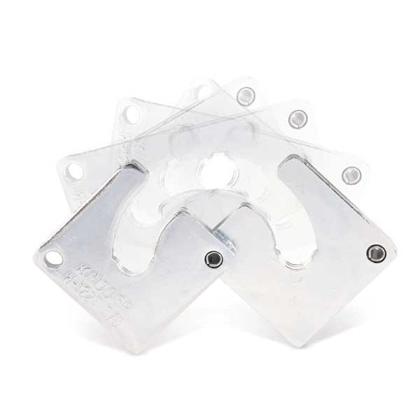 Kindorf Channel Nut, 1/4 In, Silver - H 122 1/4 EG