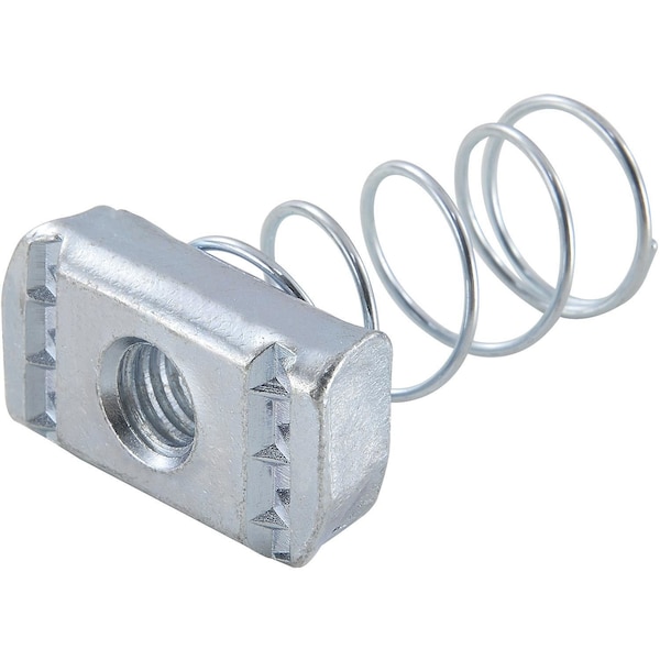 Global Industrial 1-5/8 Channel Nut, Electro-Galvanized, 3/8-16 - 713103