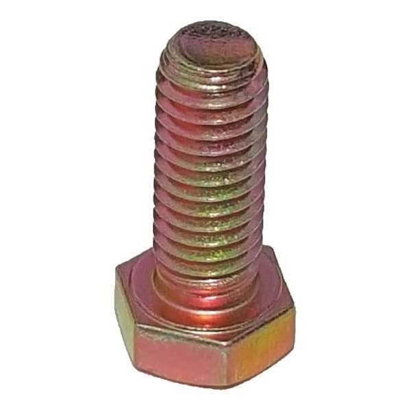 Zoro Select Channel Cap Screw, 3/8 In, Gold, PK50 - V530 3/8Y