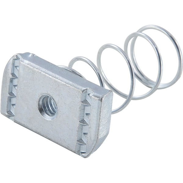Global Industrial 1-5/8 Channel Nut, Electro-Galvanized, 1/4-20 - 713102