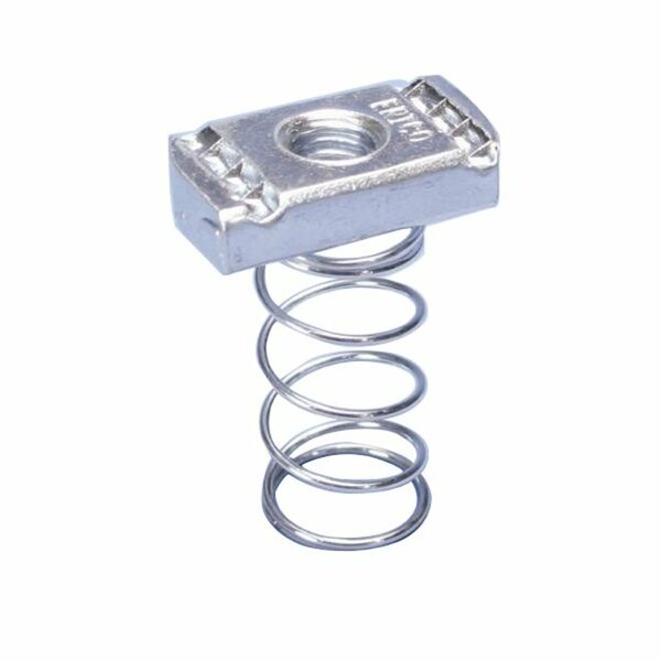 Nvent Caddy Channel Nut With Spring, 3/8-16 In, Steel - SPRA0037EG
