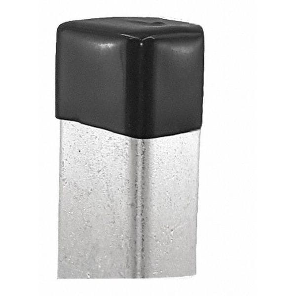 Vast Safety End Cap, 13/16"X1-5/8", Black, PK10 - V400NEOCPBK-10