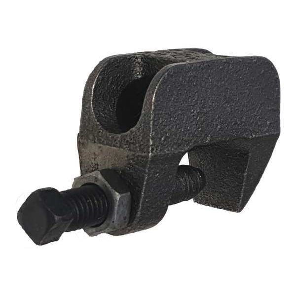 Zoro Select Channel Beam C-Clamp, 3/8 In, Black - V620 3/8WB