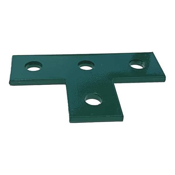 Zoro Select Superstrut Channel Connecting Plate, Green - V346GN