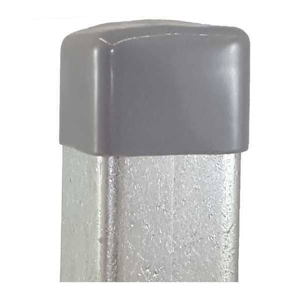 Vast Safety End Cap, 13/16"X1-5/8", Grey, PK25 - V400NEOCPGY-25
