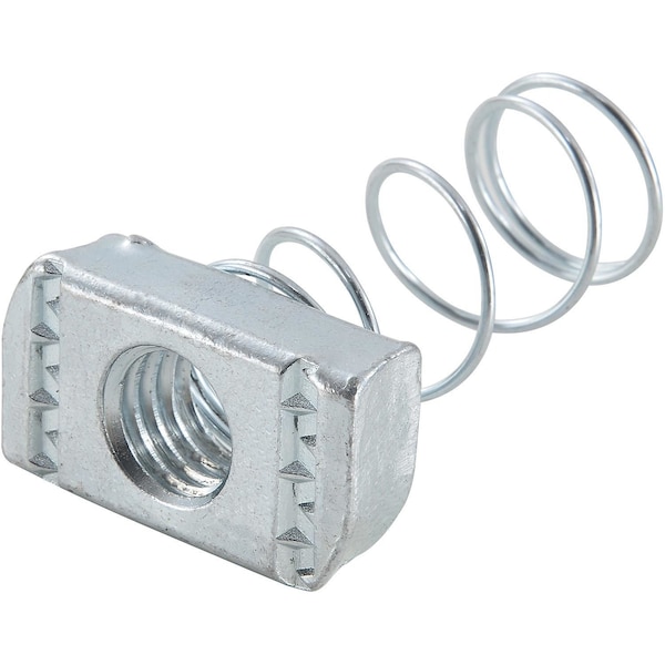 Global Industrial 1-5/8 Channel Nut, Electro-Galvanized, 1/2-13 - 713104