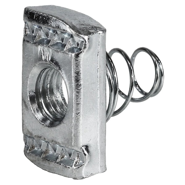 Dottie L.H. Dottie 1/2''-13 Channel Nut w/ Short Spring, 100PK - SSN50S