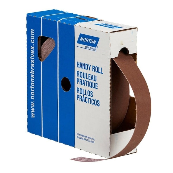 Norton Co ROLLS Metalite K225/K224 Rolls de Tela, Tamaño: 1-1/2 pulg. x 50 yds, GRIT: P120-J - 662611-26286